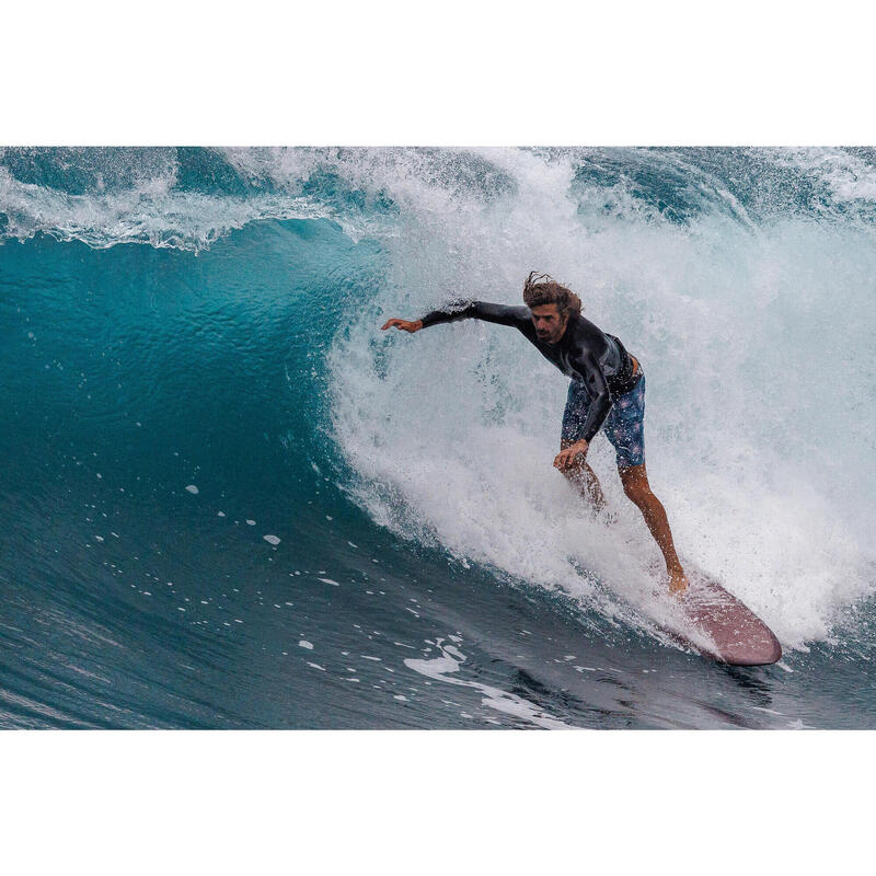 Planche de surf fish 6'1 avec boitiers Futures sans ailerons - bordeaux