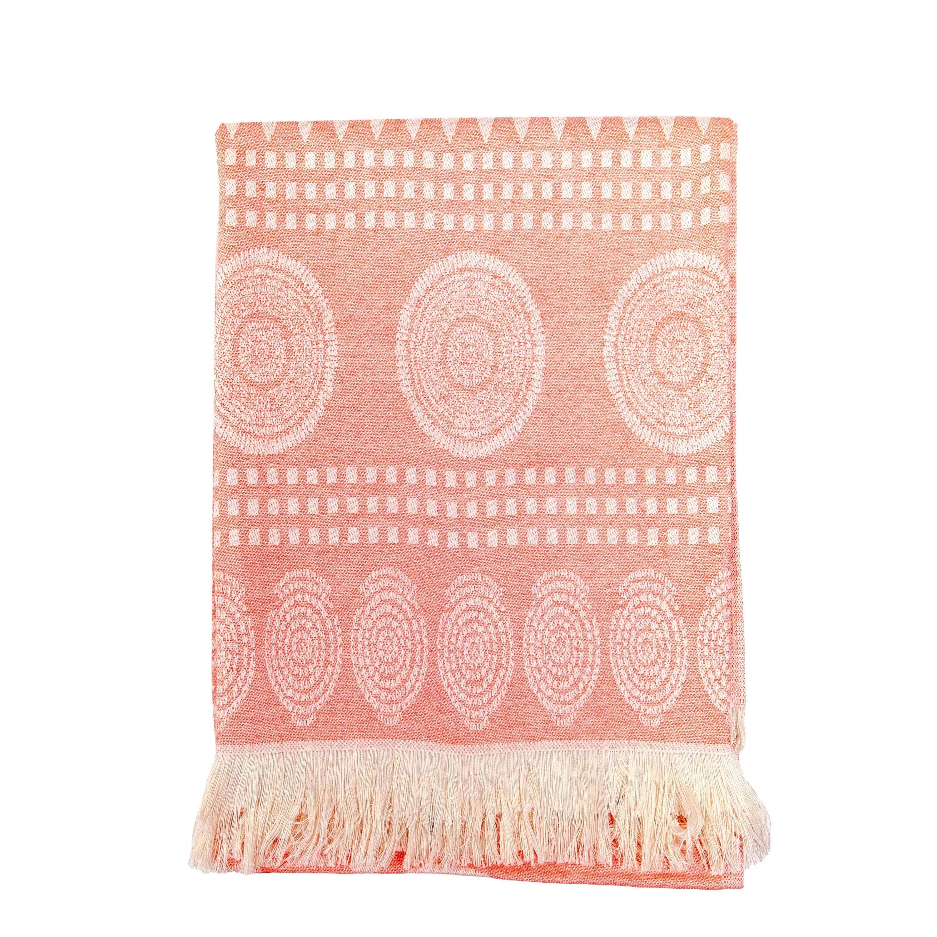 PROSOP PLAJA 90X170 CM ROZ CORAL MANDALA 3/3