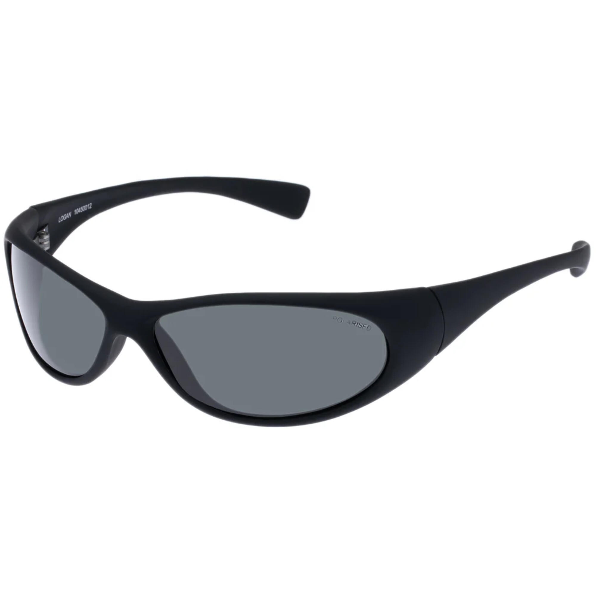 Cancer Council Logan 2048L-K 7426407 - Black Rubber Polarised
