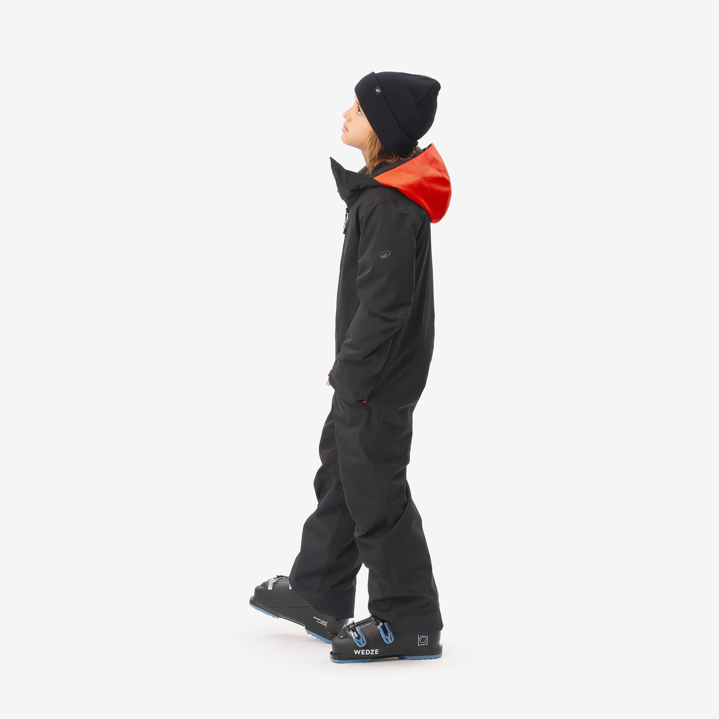 Combinaison de ski chaude et imperméable enfant 8-16 ans, 900 noir 4/11