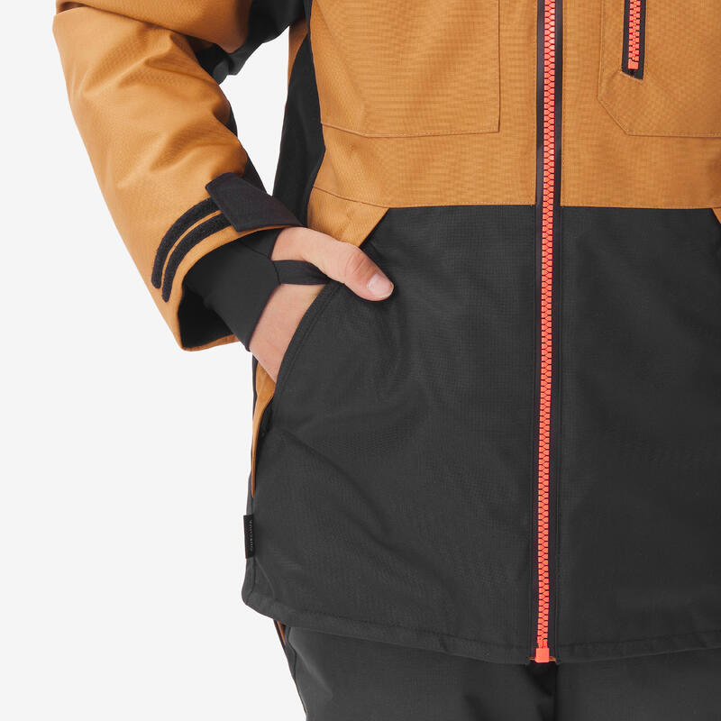 Çocuk Snowboard Montu - 6/10 Yaş - Camel Rengi - SNB500