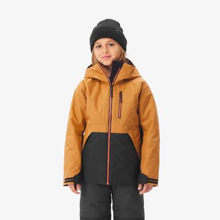 Veste de snowboard ziprotec enfant 6-10 ans, SNB500 tricolore