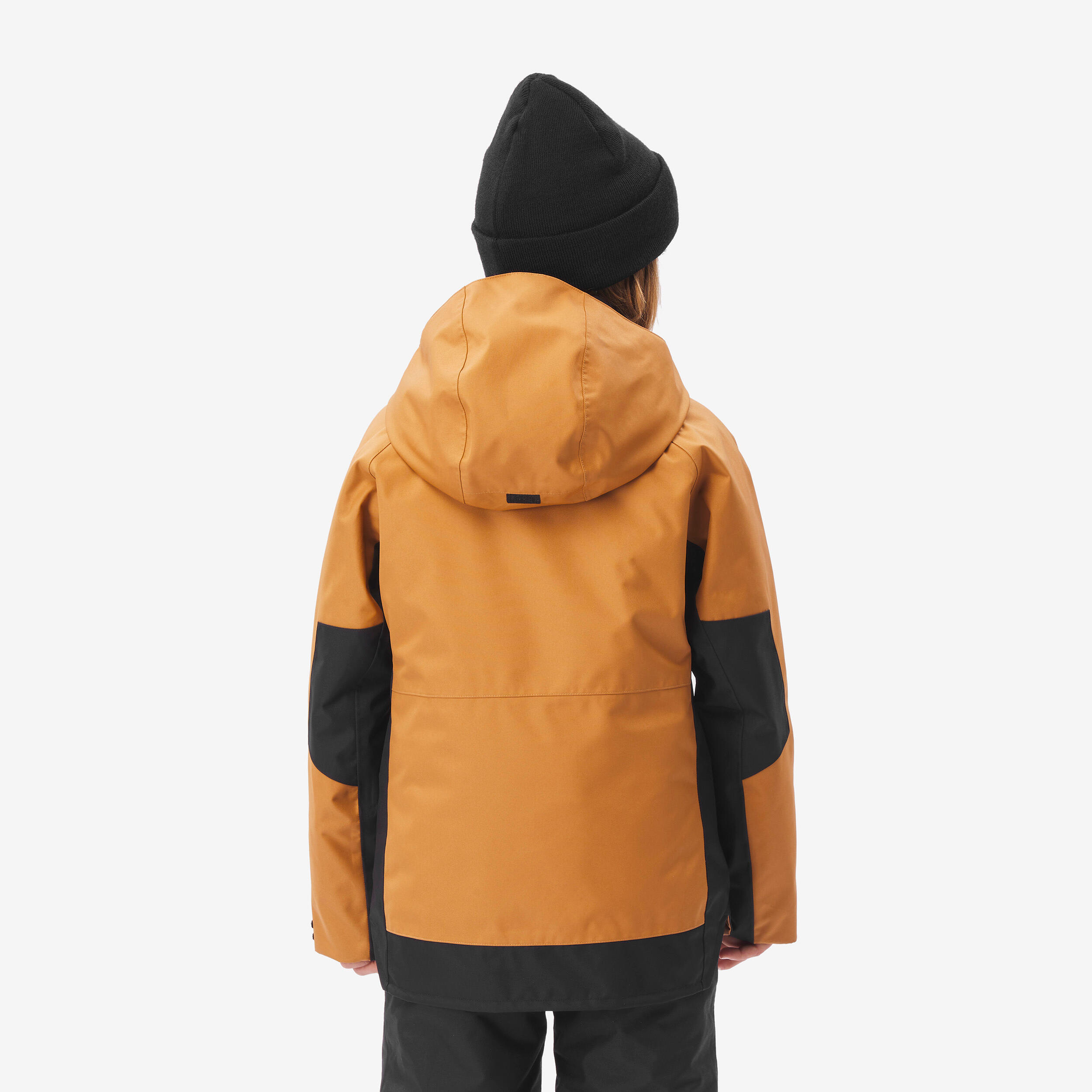 Snowboardjacke Ziprotec Kinder 6-10 Jahre, SNB500 camel 3/16