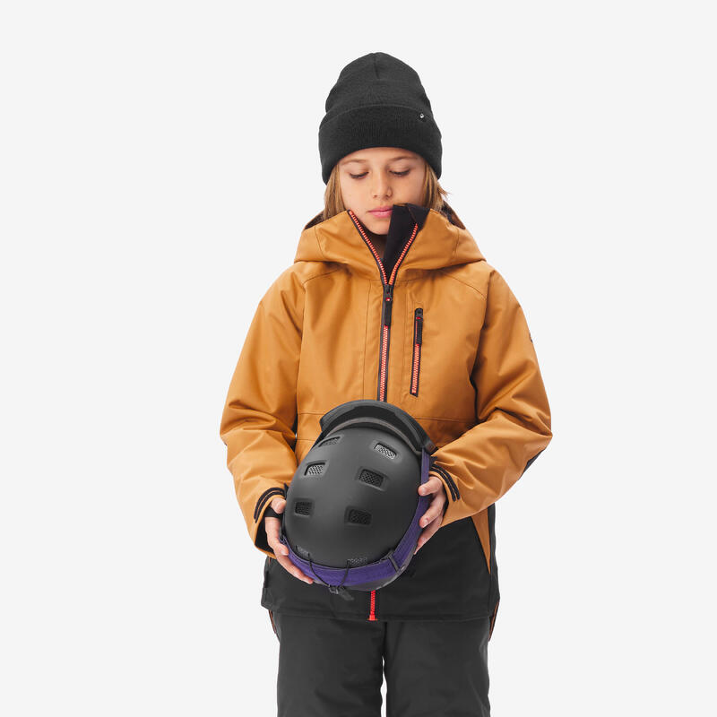 Çocuk Snowboard Montu - 6/10 Yaş - Camel Rengi - SNB500