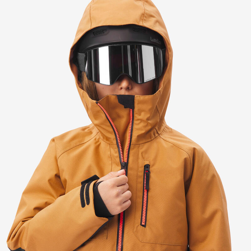 Çocuk Snowboard Montu - 6/10 Yaş - Camel Rengi - SNB500