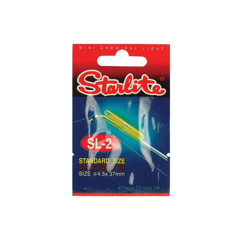 10 светещи ампули Starlites SL2 4,5x37 мм, за морски риболов
