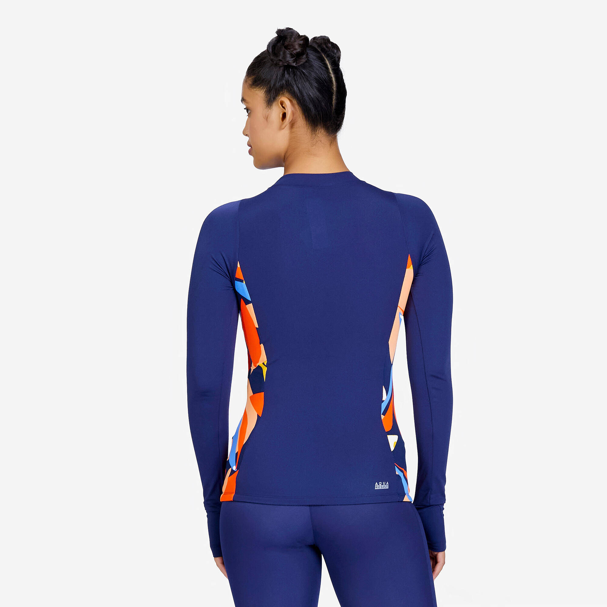 Women Swimming Top Una Pyva Comfortable & Lightweight Navy -  4