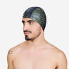 Adult Swimming Cap Silicone Mesh 56-60 Cm Print Yellow Expe