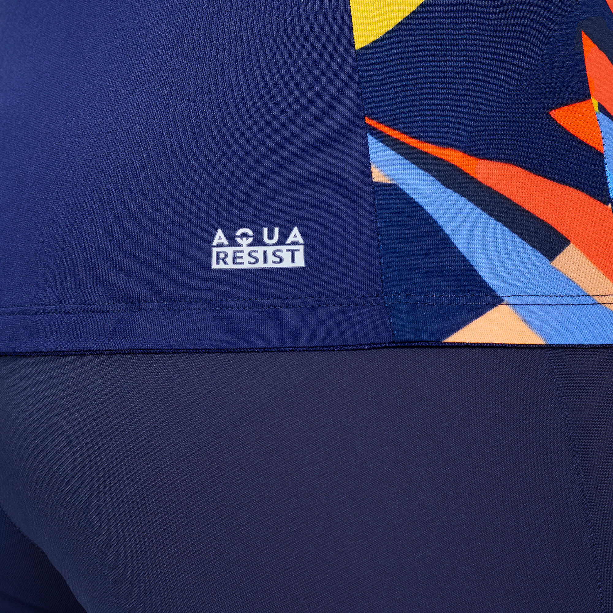 Women’s swimming top Una Pyva navy 7/19