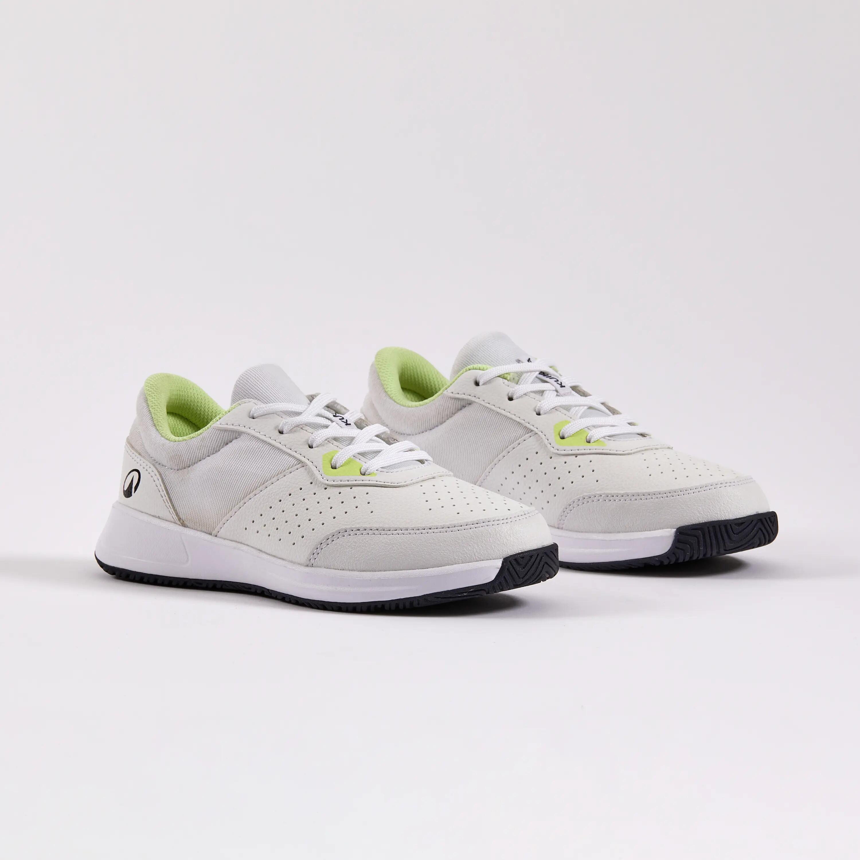 ZAPATILLAS DE TENIS CON CORDONES NIÑOS ESSENTIEL BLANCO AMARILLO 8/9