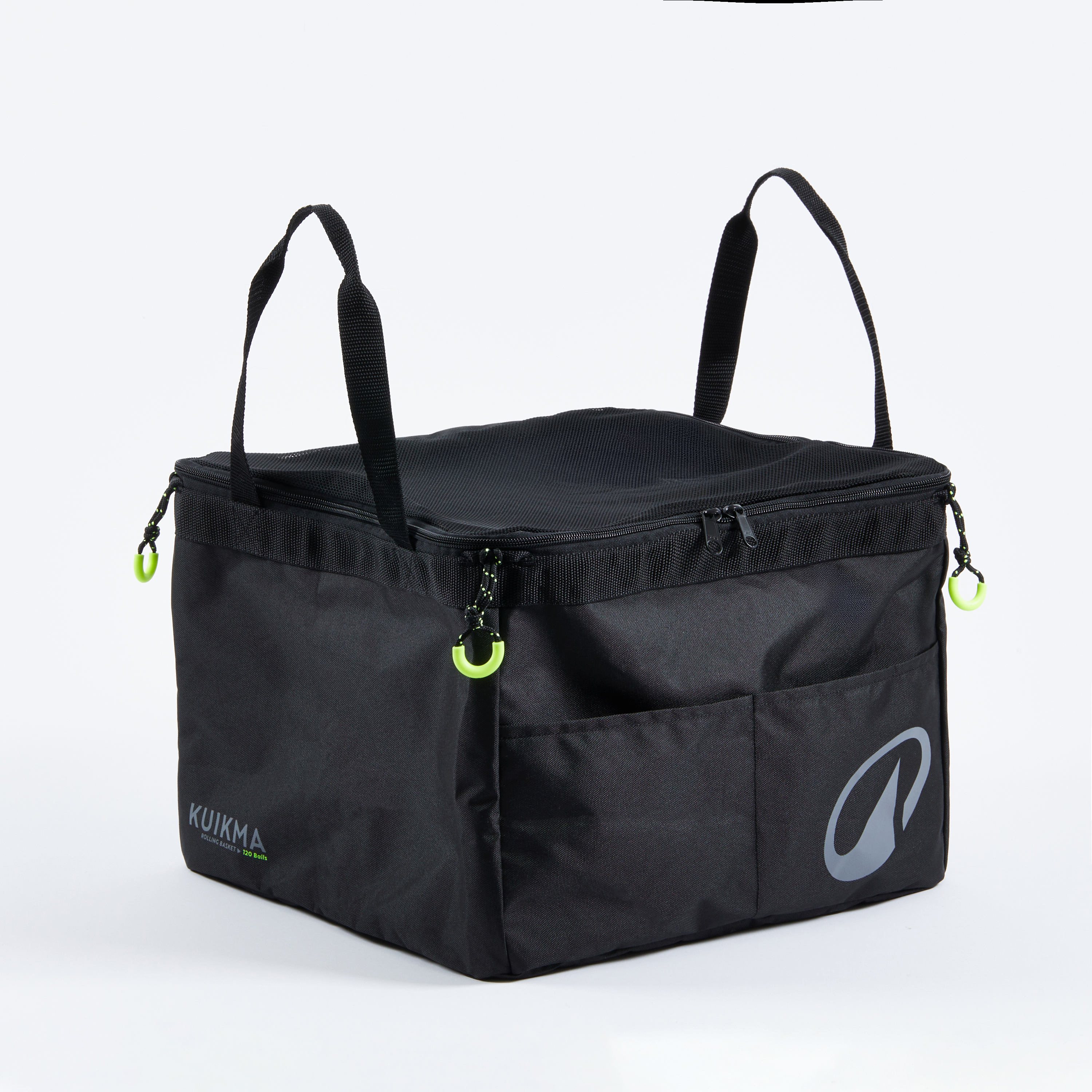 Sac pour panier de balles de tennis et padel 120 balles, noir - Artengo
