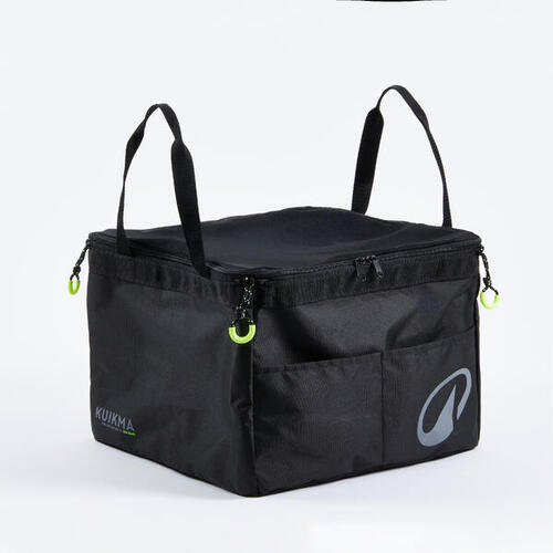 Sac pour panier de balles de tennis et padel 120 balles, noir