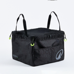 Sac pour panier de balles de tennis et padel 120 balles, noir