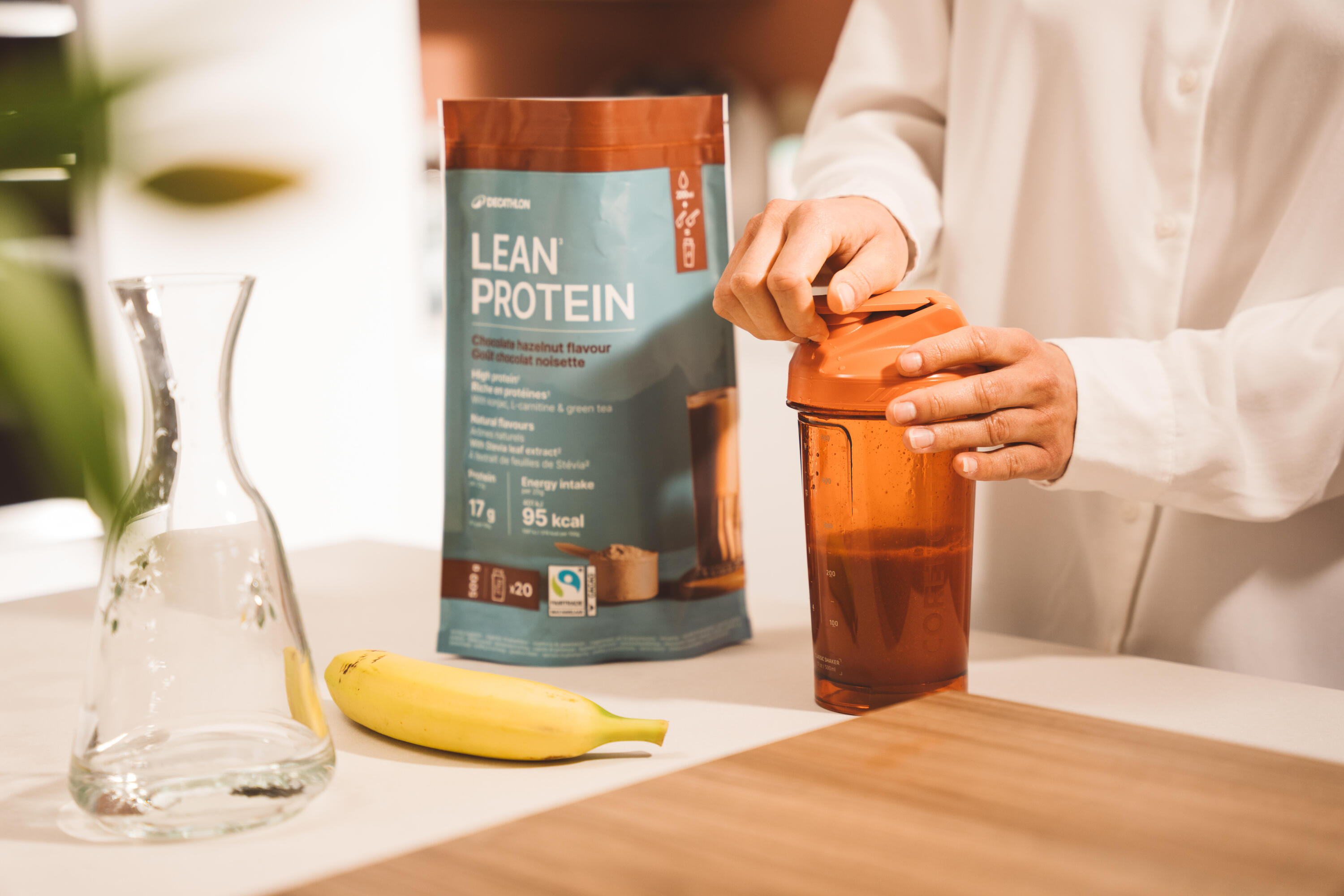 Protéines faibles en matières grasses chocolat, Lean Protein 500g 6/7