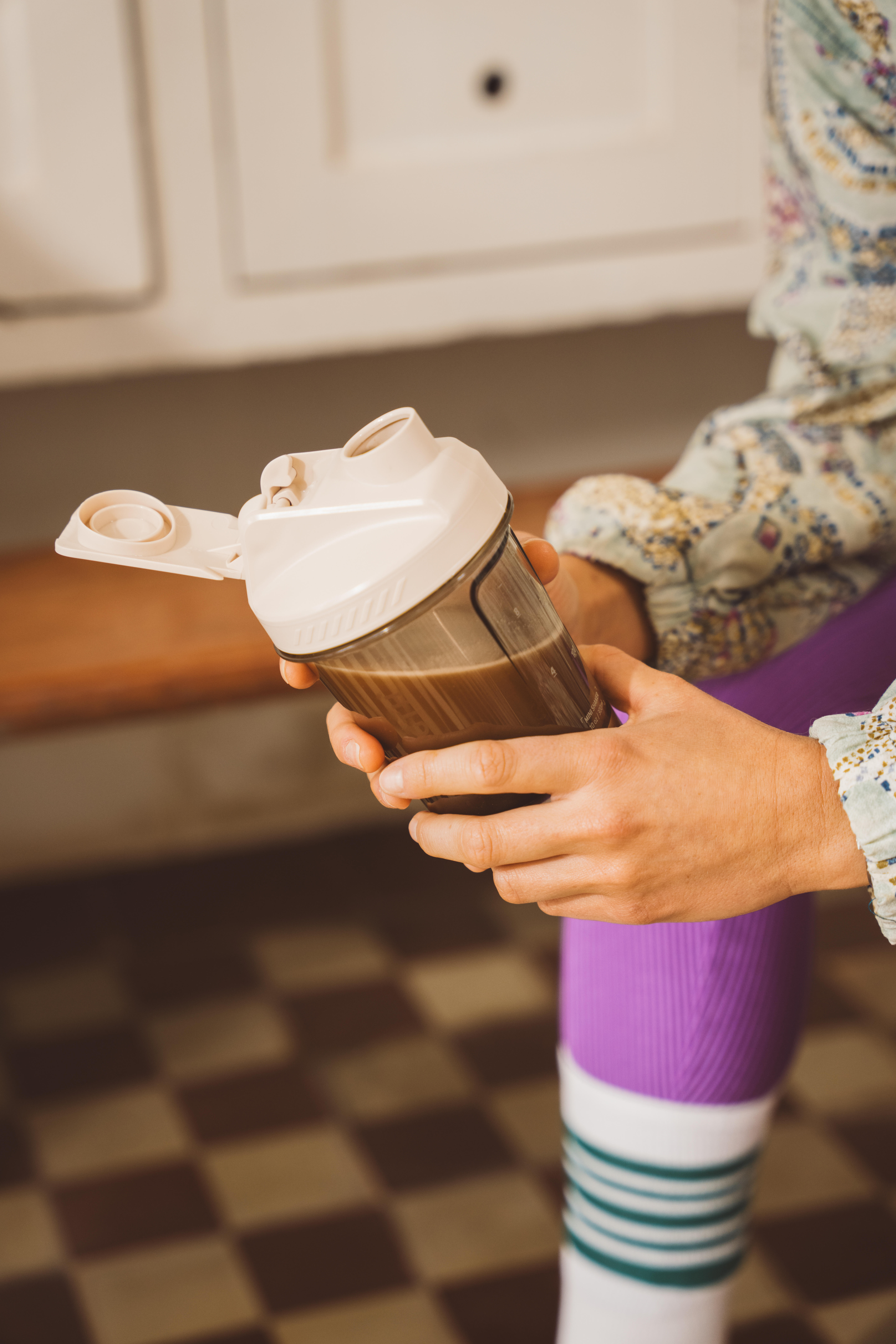 Protein Powder Classic Shaker with Sieve 300 ml - DECATHLON