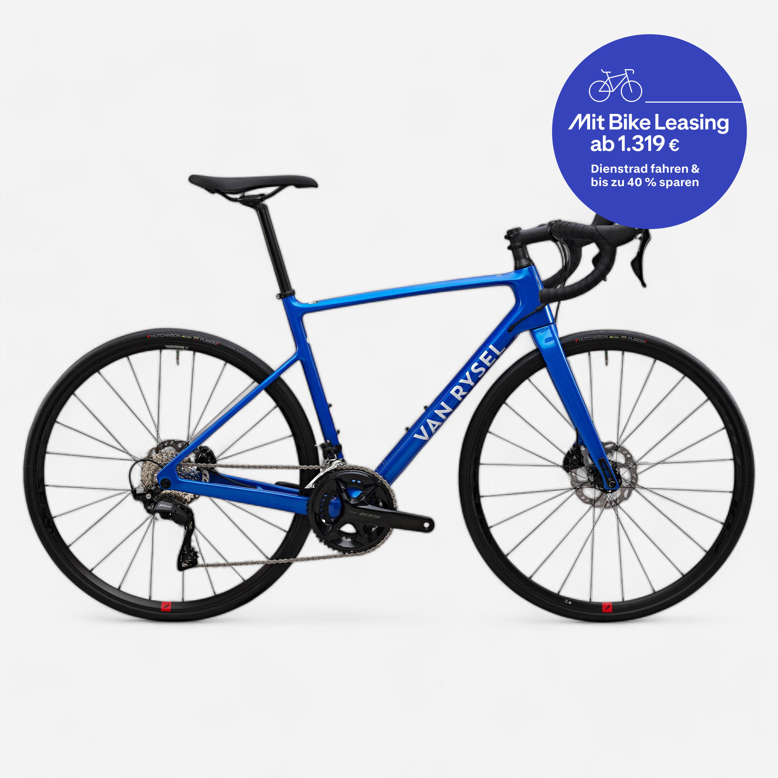 Rennrad  NCR CF Carbon  105 12-fach  blau 2/12