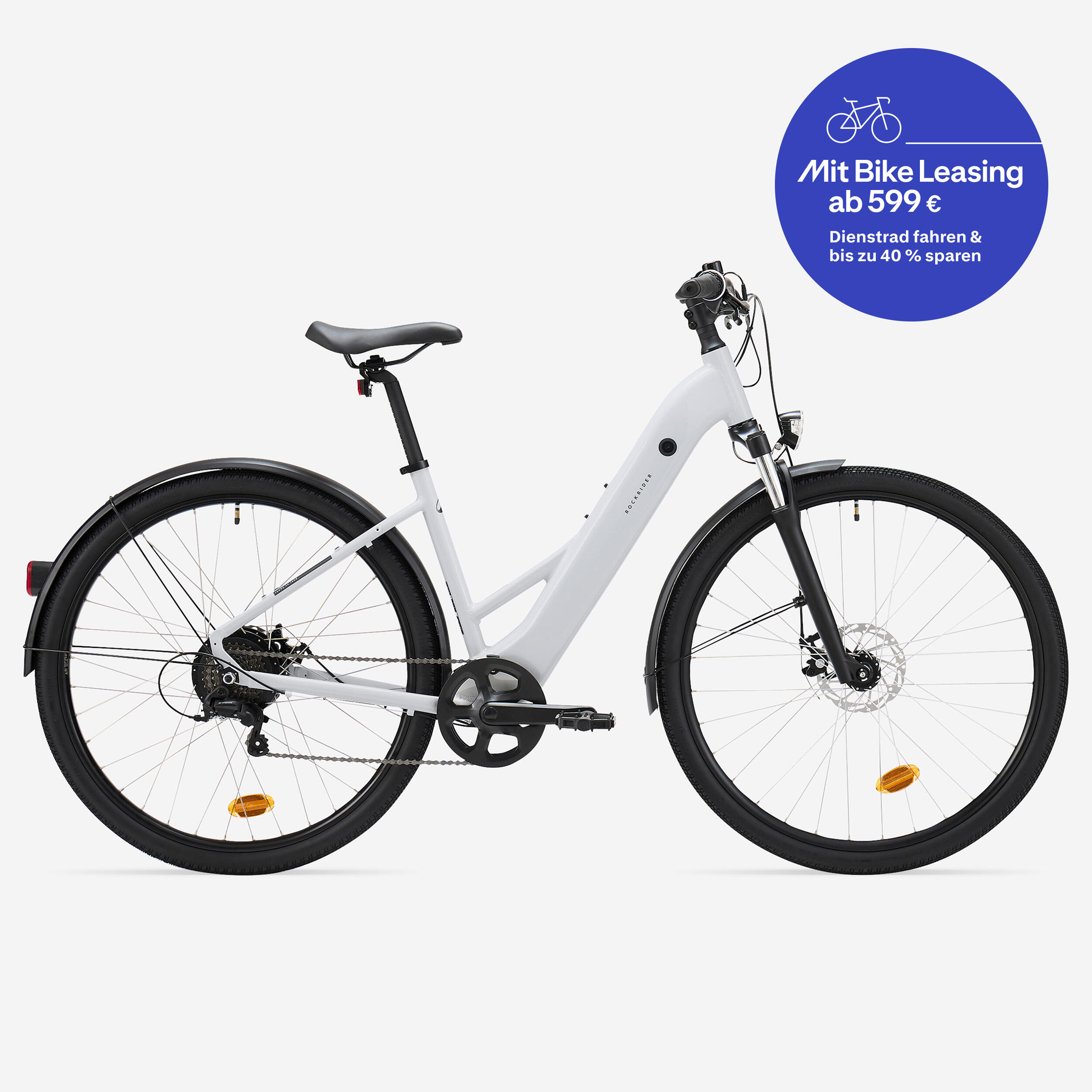 E-Bike SUV Trekkingrad 28 Zoll E-ACTV 100 LF perlgrau  11/14