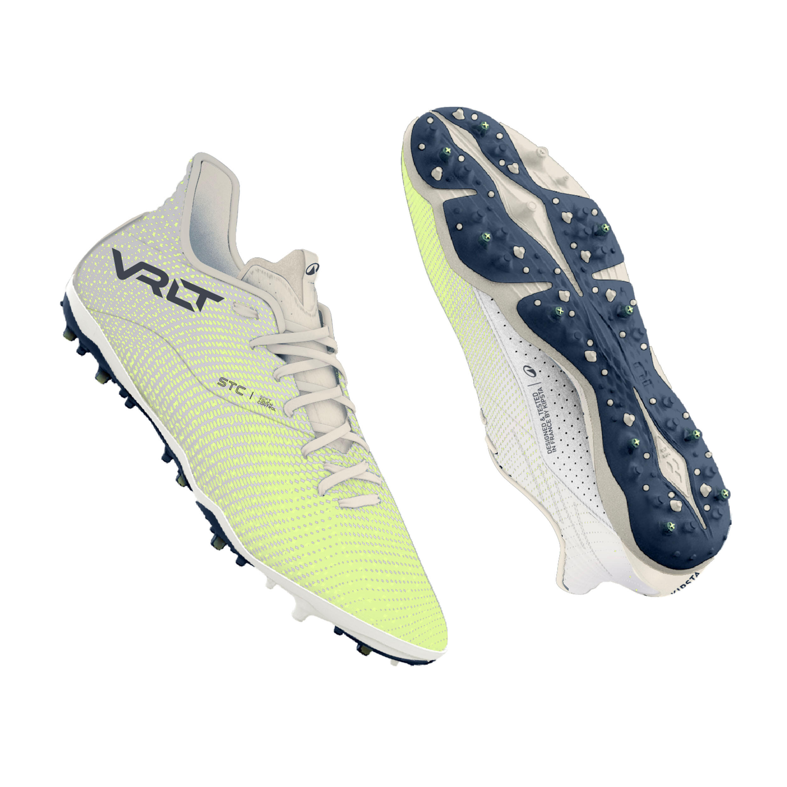 kipsta Men's/Women's Football Boots Viralto I MG/AG - White-picture-14