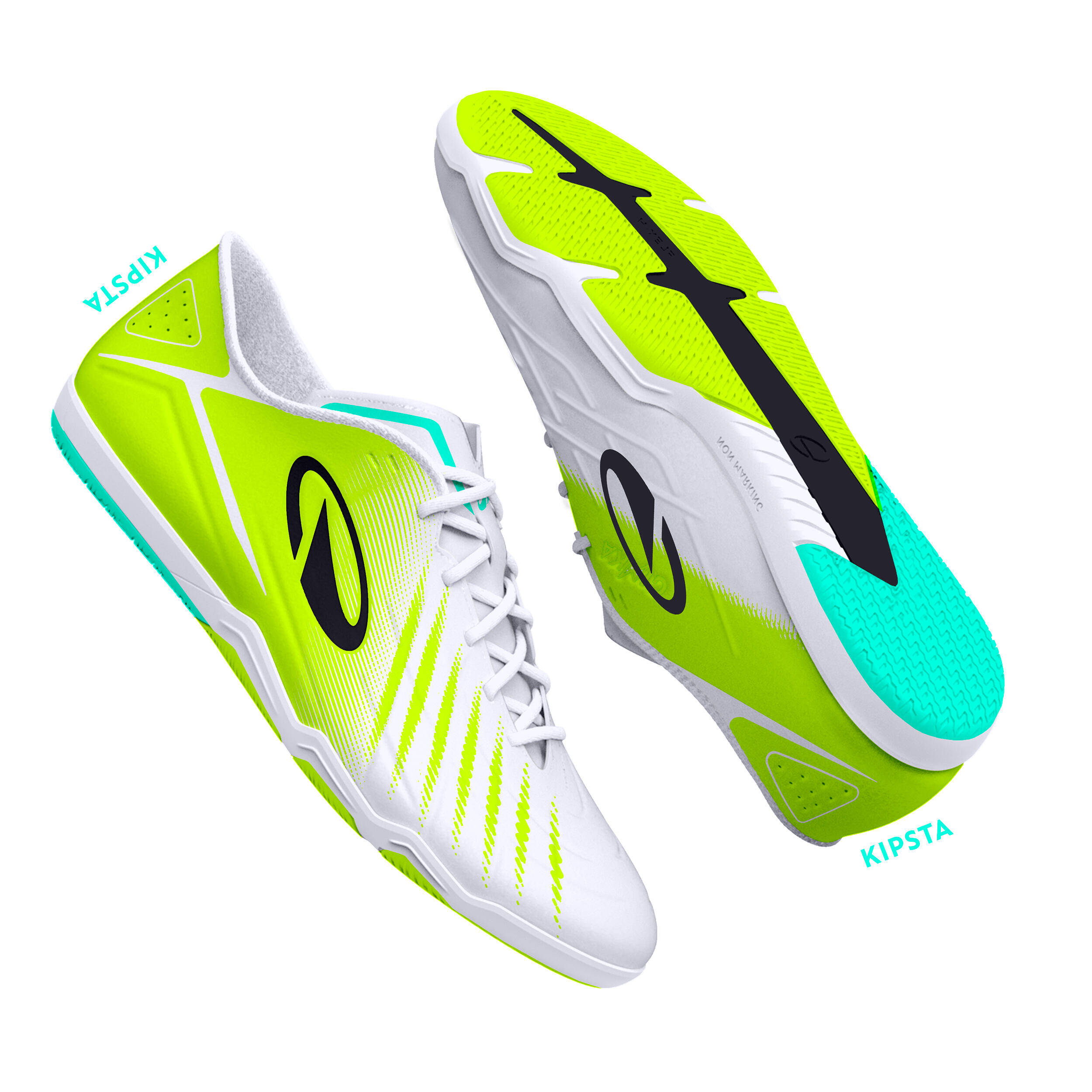 Futsal Shoes Sala Club - Yellow/White -  2