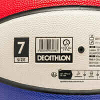 Size 7 Basketball BT500 Touch - Blue/Red