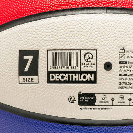 Size 7 Basketball BT500 Touch - Blue/Red