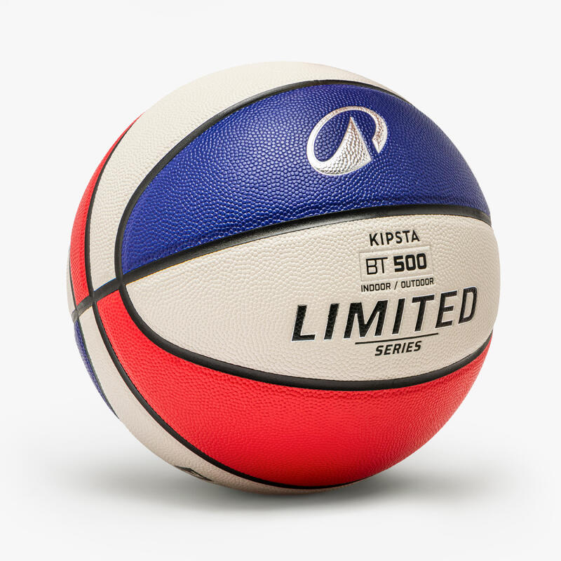 Minge de baschet mărimea 7 - CONTROL MATCH BT500 Albastru Roșu