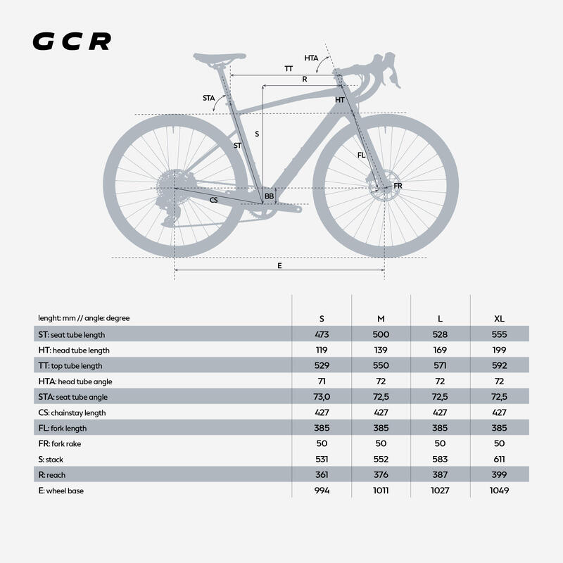 Bicicletă GRAVEL VAN RYSEL GCR SRAM RIVAL AXS Verde