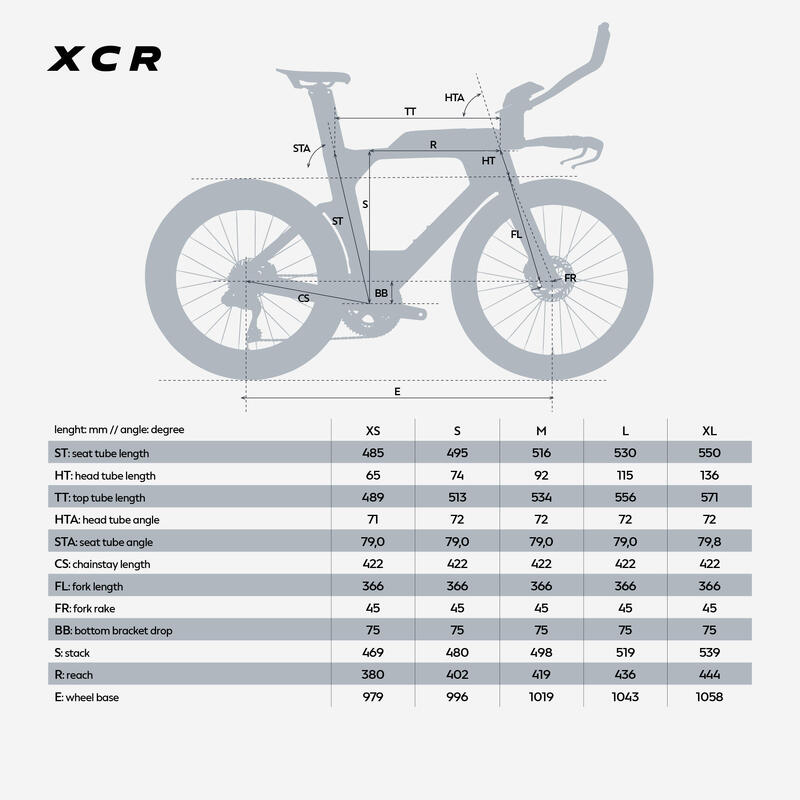 Ultegra XCR Triatlon Bisiklet Beyaz
