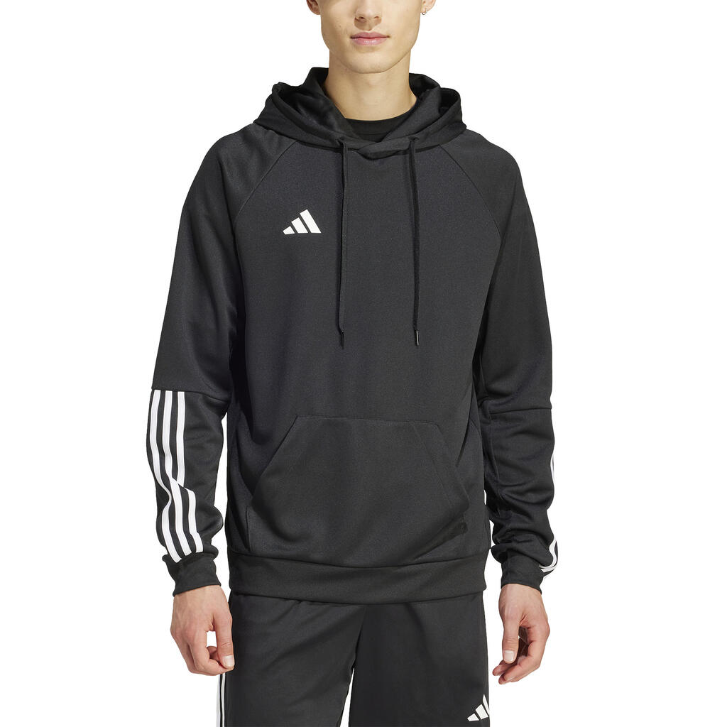 Sweat à capuche SERENO Noir/Blanc