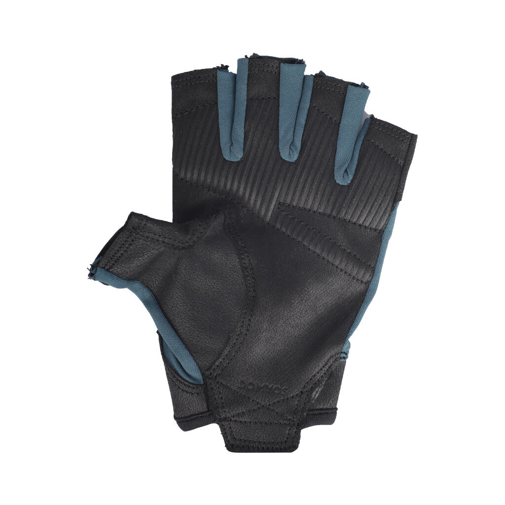 Gants de musculation résistants, vert foncé