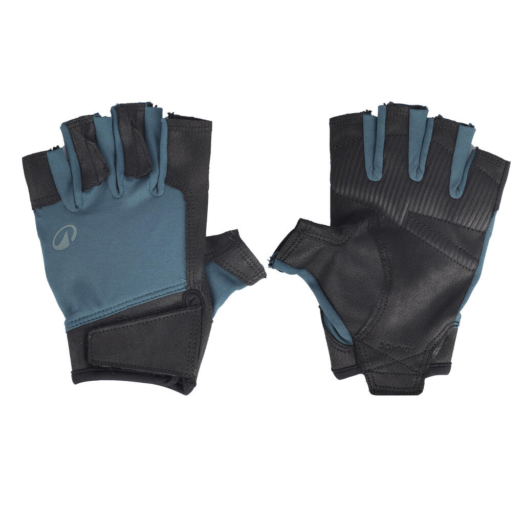 Gants de musculation résistants, vert foncé