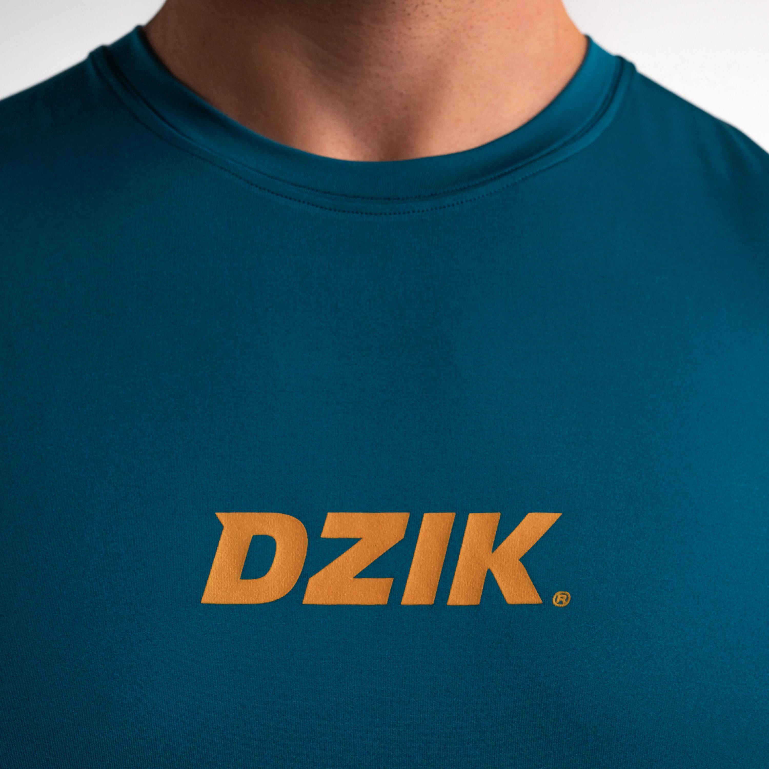 Tank top treningowy DZIK® niebieski 3/5