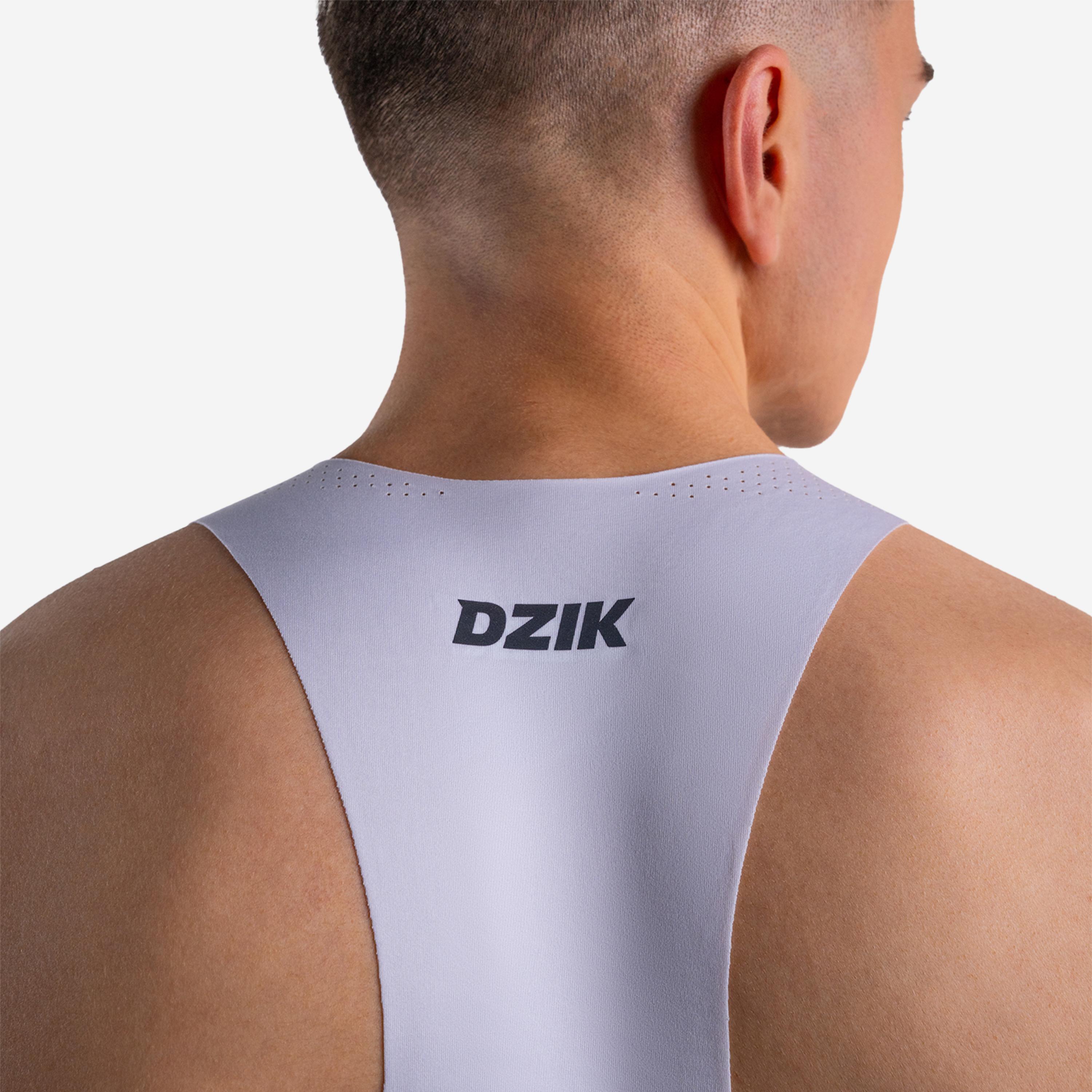 Tank top DZIK® PRO RUN biały 3/5