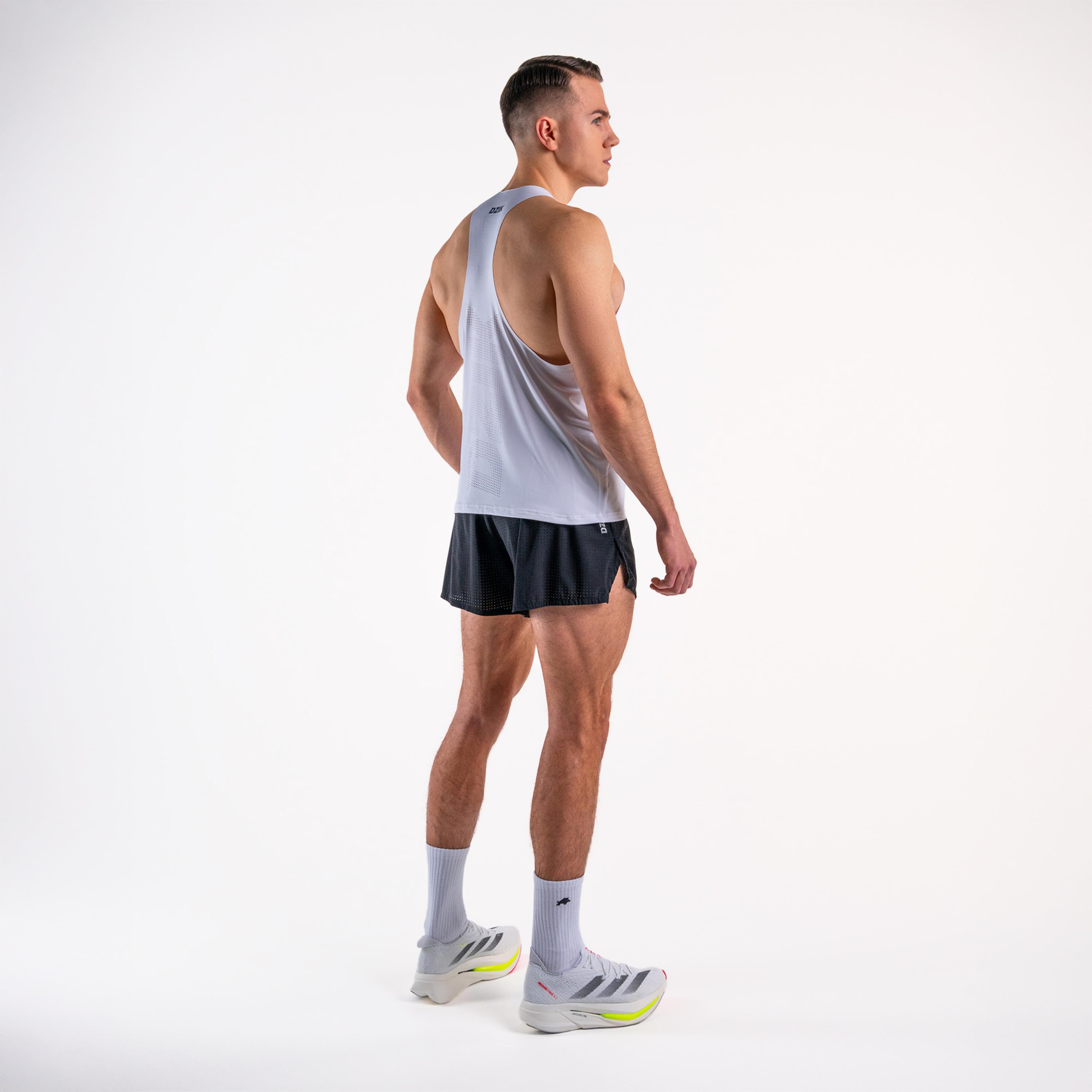Tank top DZIK® PRO RUN biały 2/5