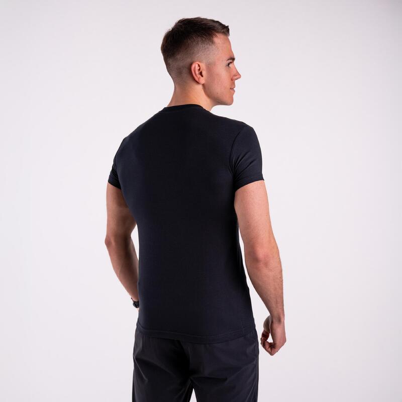 Koszulka slim basic DZIK® czarna