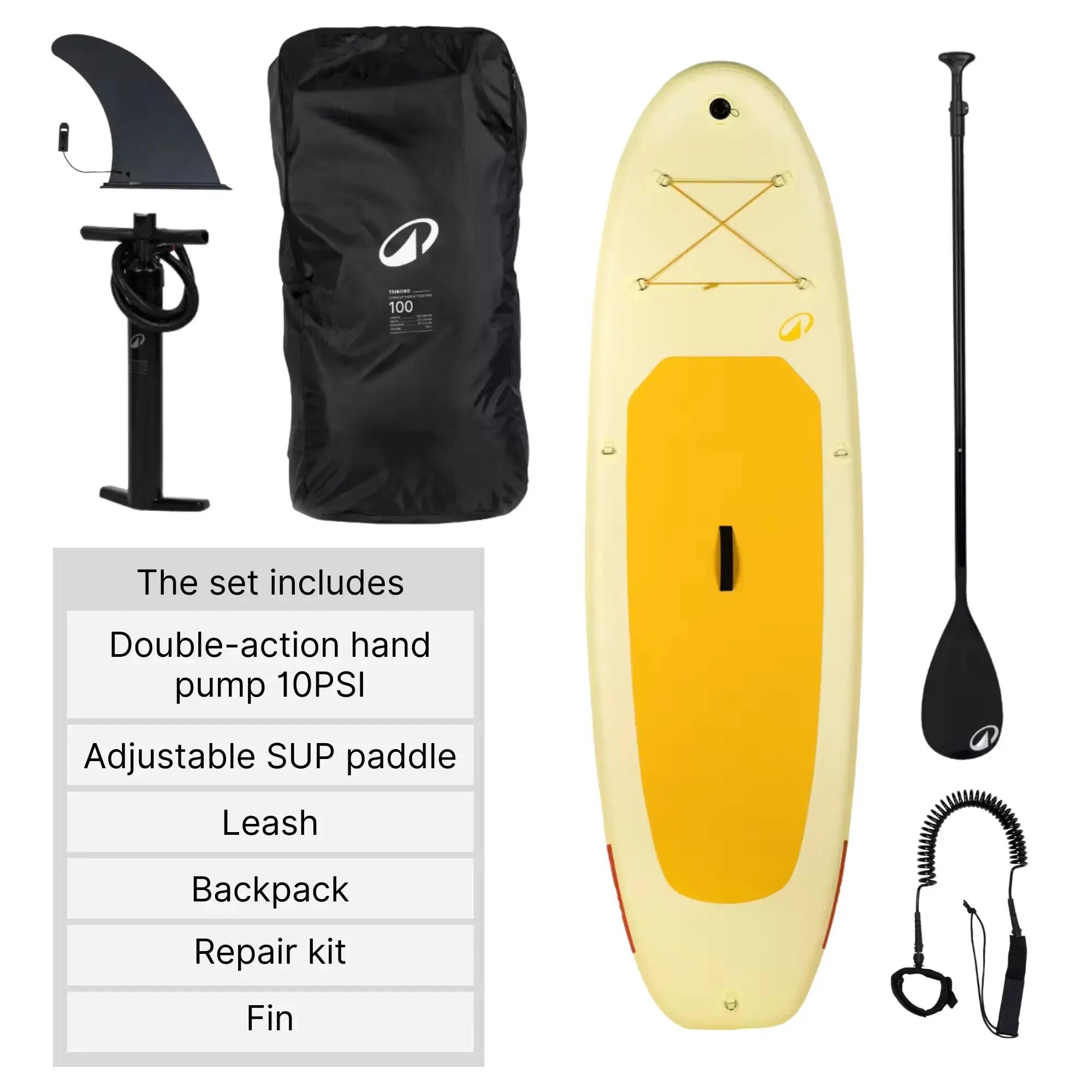 Pack Stand up paddle inflable 9'6 1 persona (hasta 80 kg) 44/67
