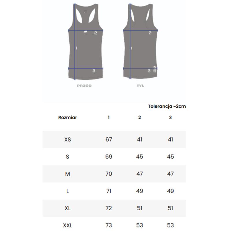 Tank top slim DZIK® czarny