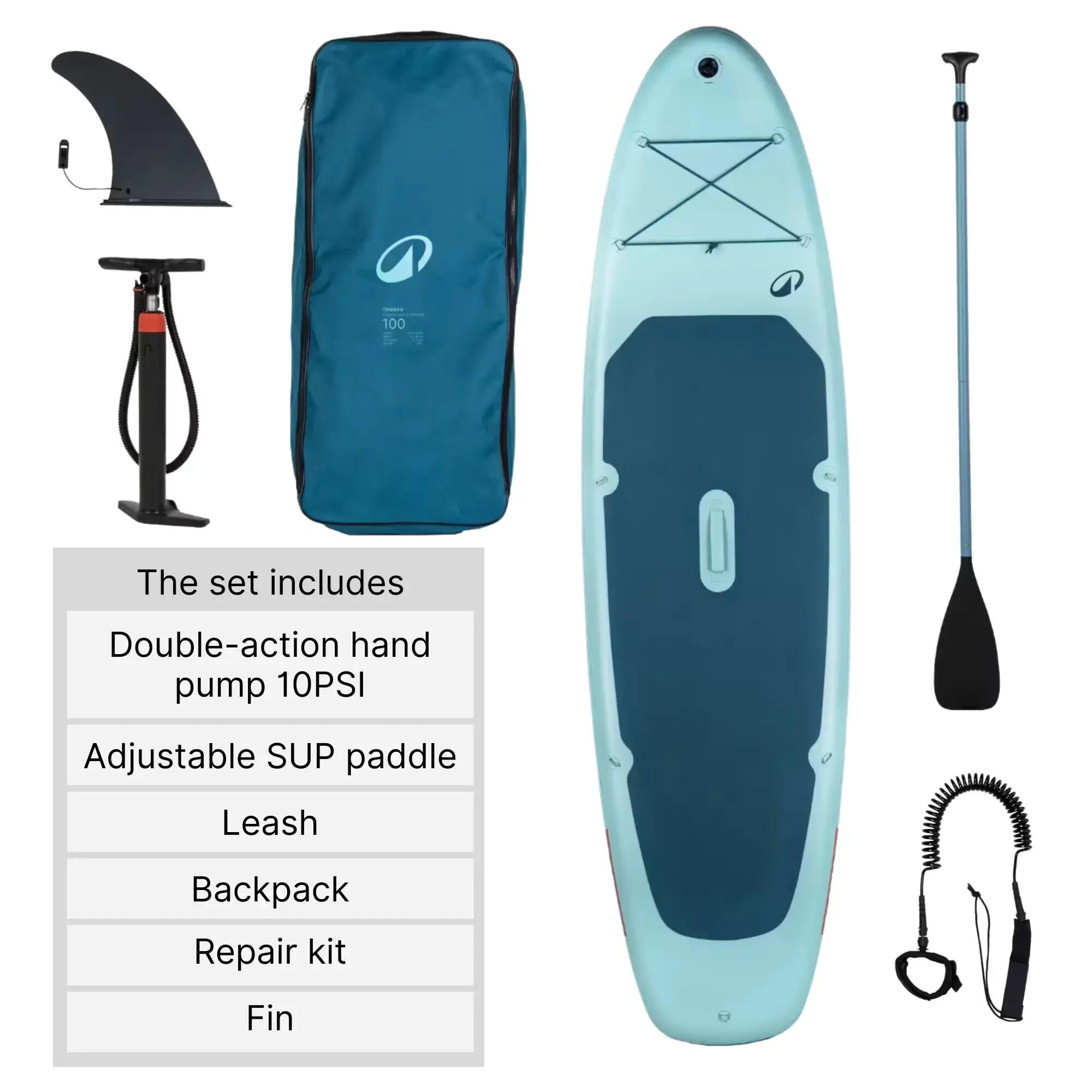 Pack Stand up paddle inflable 10'6 1-2 personas (hasta 130 kg) 24/40