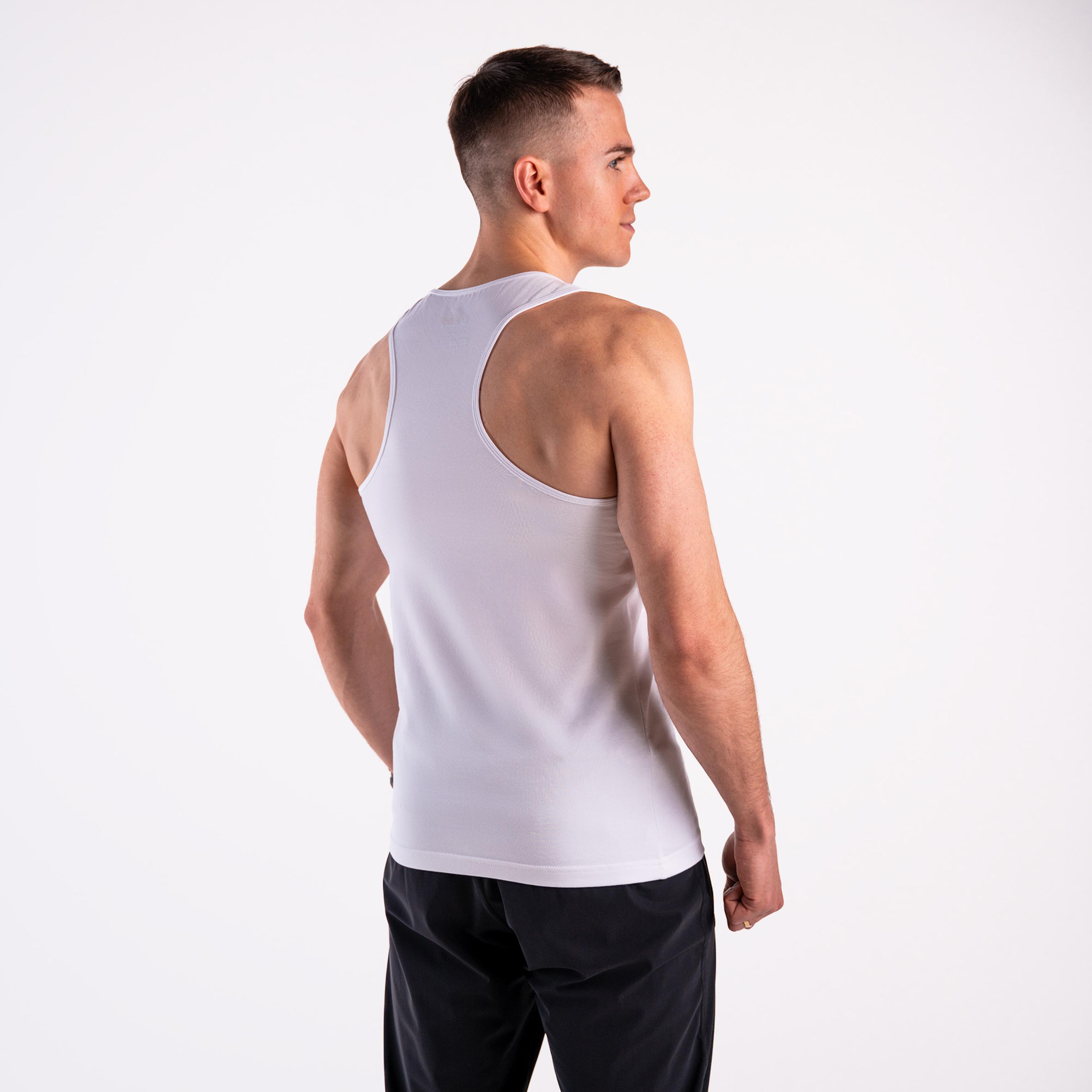 Tank top slim DZIK® biały 2/5