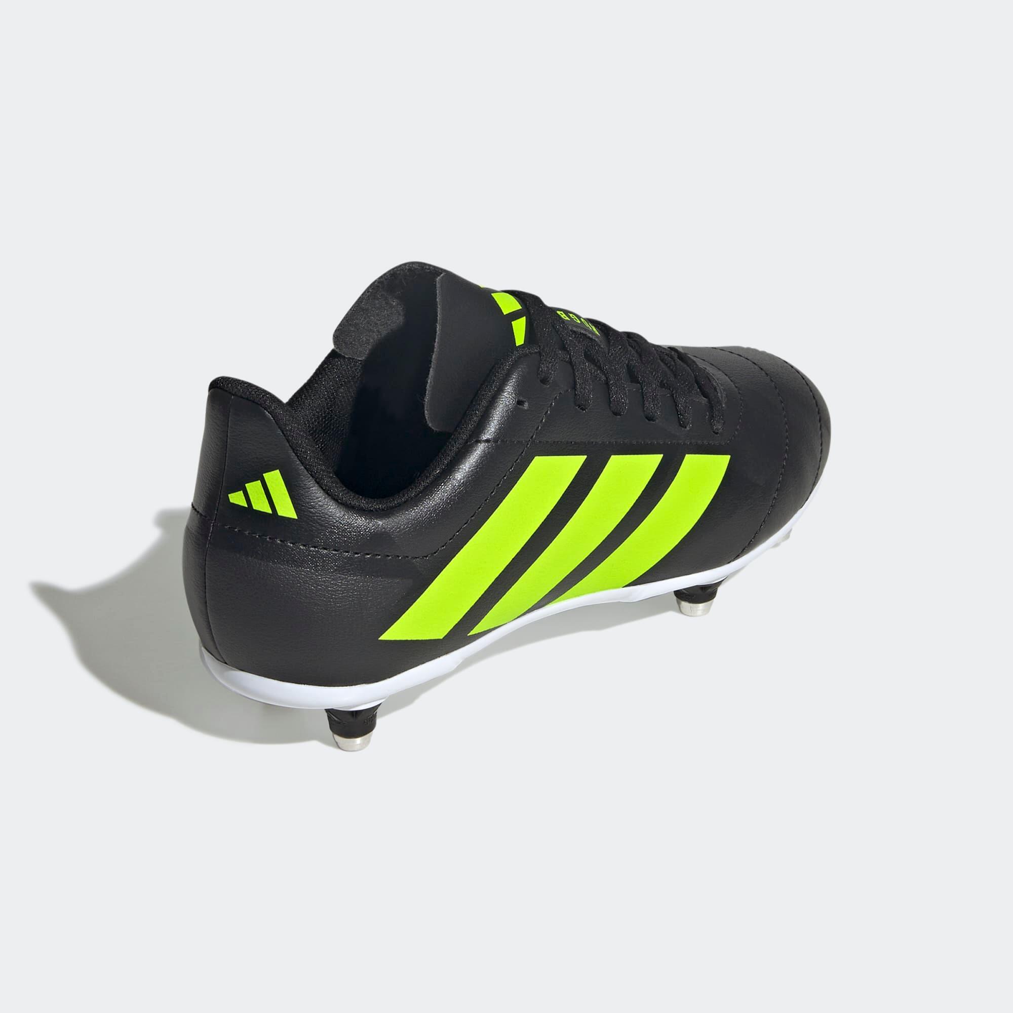 Scarpe rugby bambino ADIDAS JUNIOR SG nero-giallo 8/9