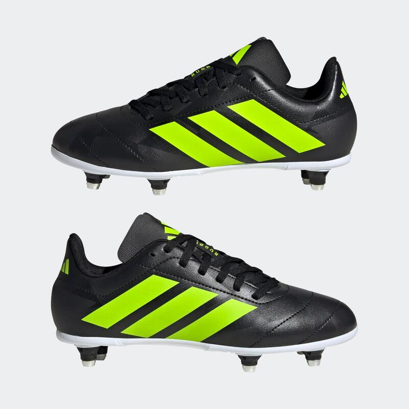 Crampons de rugby Enfant - Adidas Rugby Junior SG noir et jaune