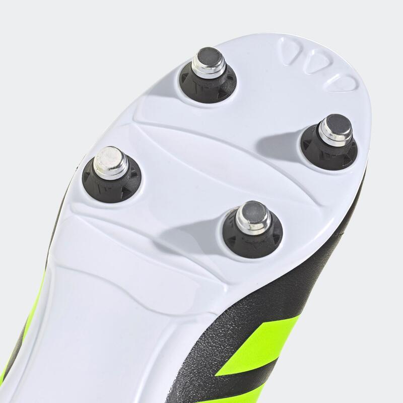 Crampons de rugby Enfant - Adidas Rugby Junior SG noir et jaune
