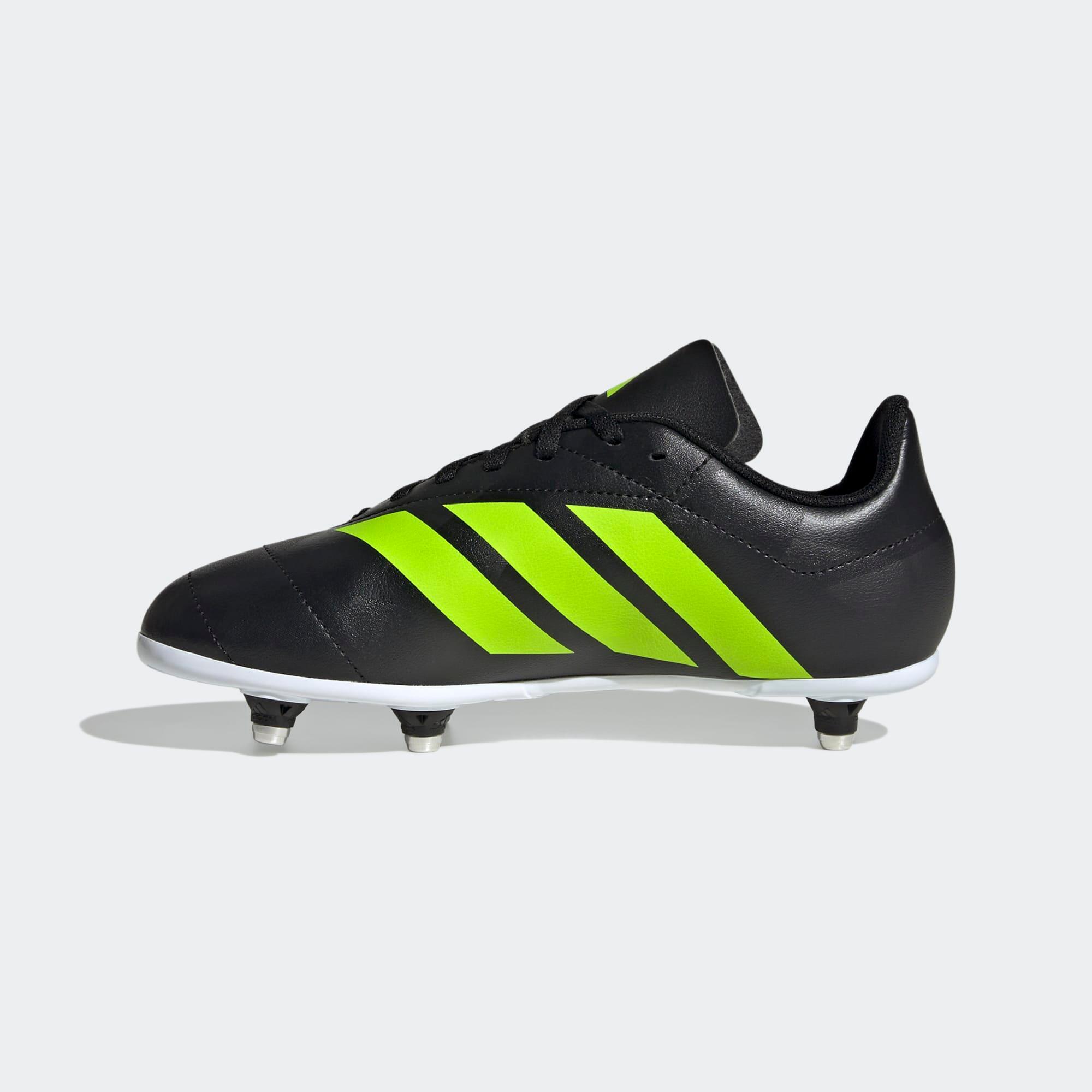 Scarpe rugby bambino ADIDAS JUNIOR SG nero-giallo 9/9
