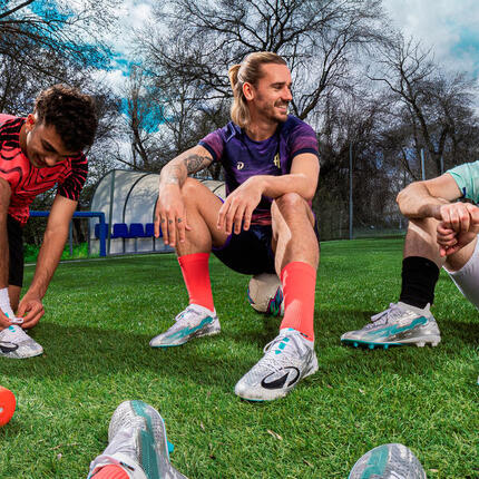 Maillot de football adulte manches courtes viralto II Cloud Pêche et Cerise