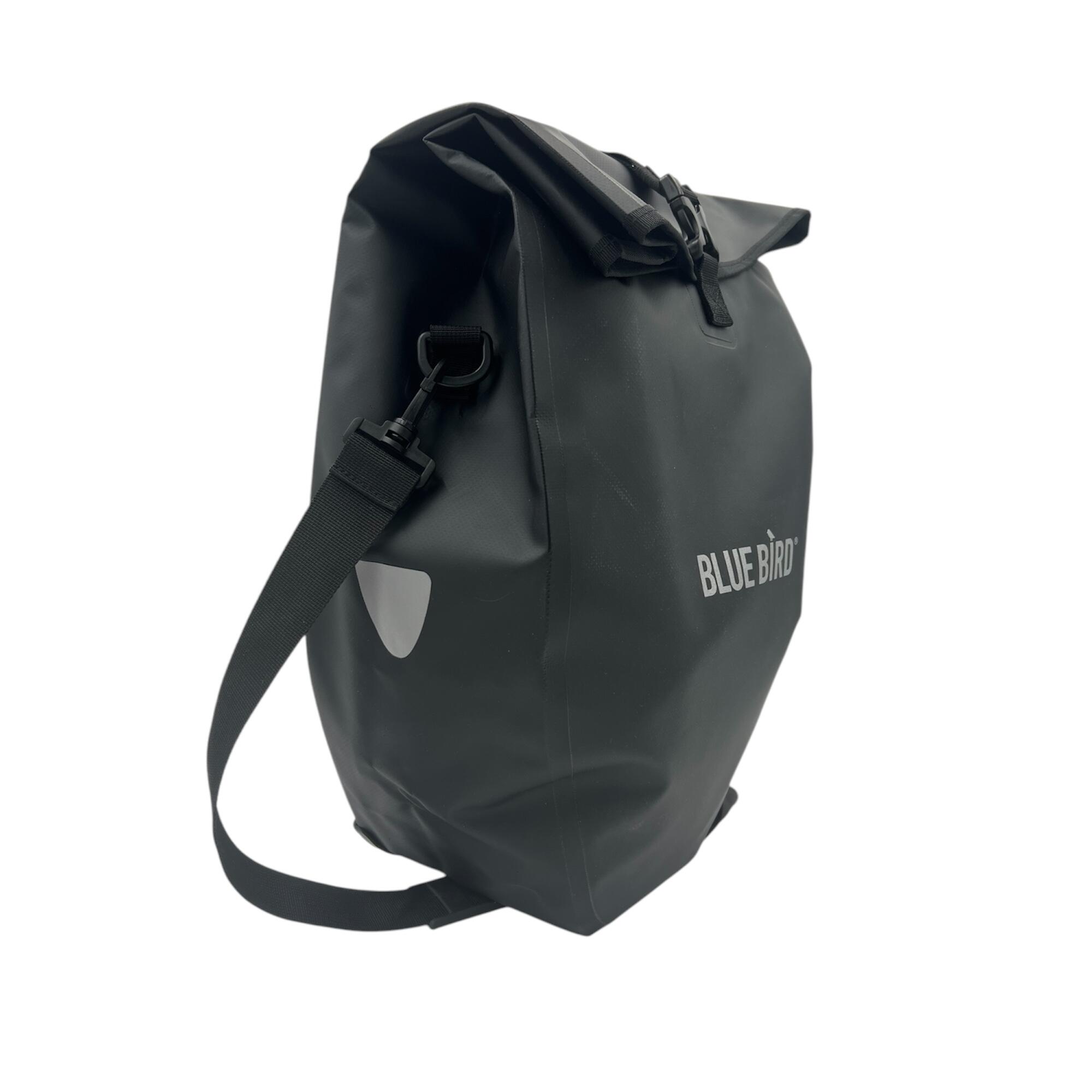 Gebraucht - Fahrradtasche Gepcktasche Blue Bird wasserdicht schwarz