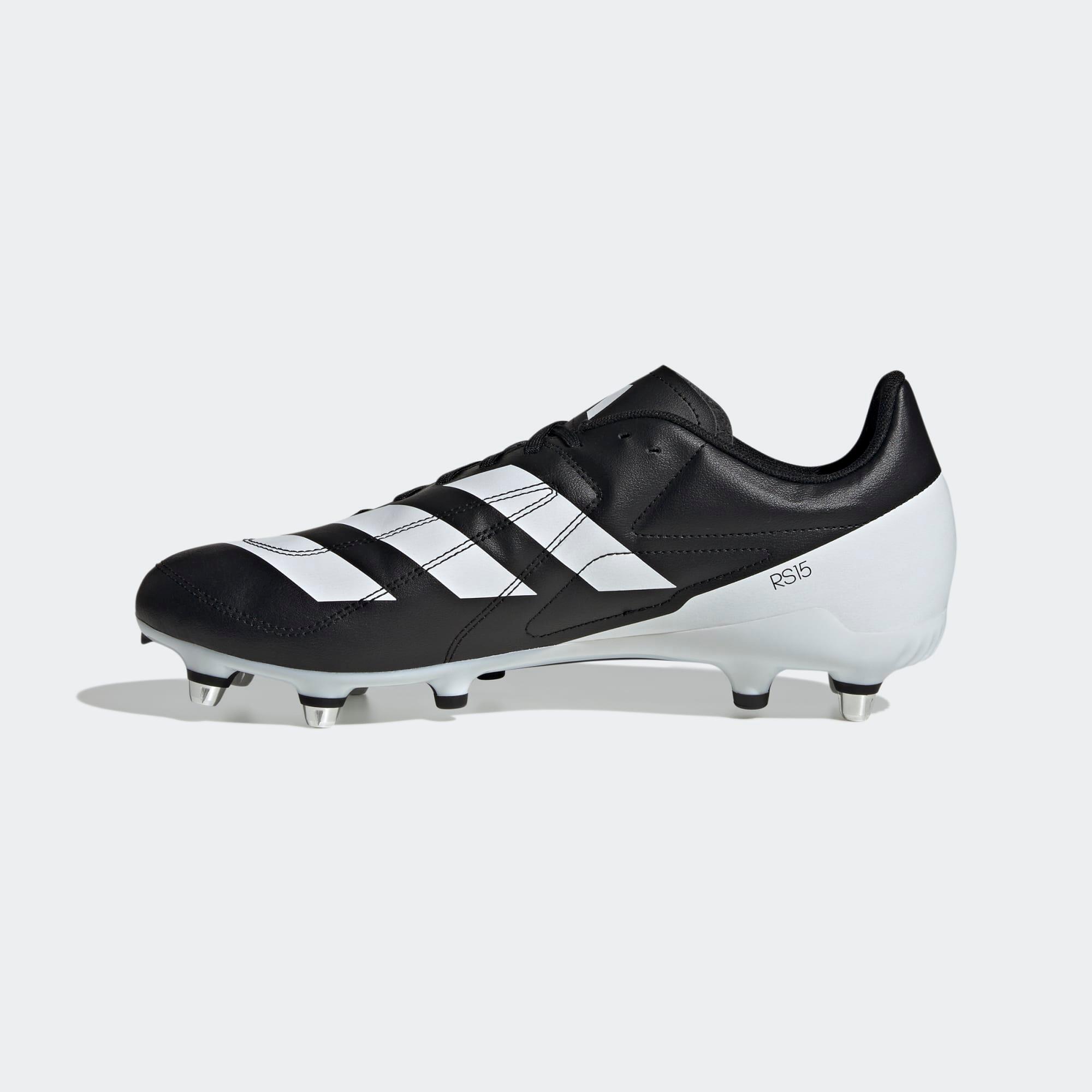 Chuteiras Híbridas de Rugby Adulto RS15 SG Hybride Preto/Branco 9/9