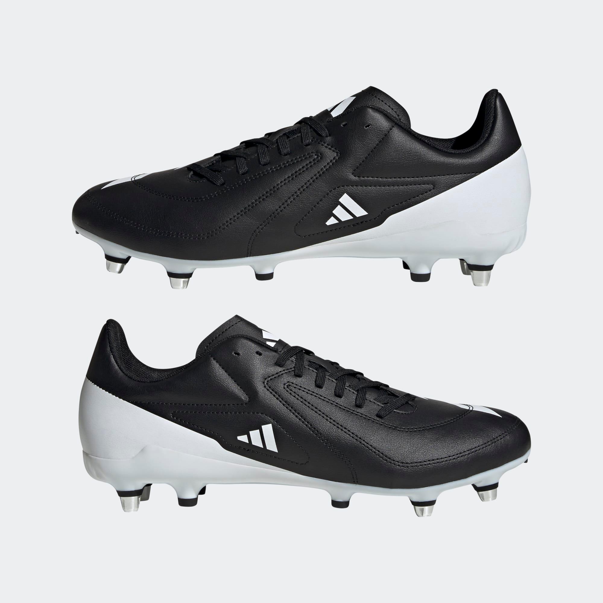 Chuteiras Híbridas de Rugby Adulto RS15 SG Hybride Preto/Branco 2/9