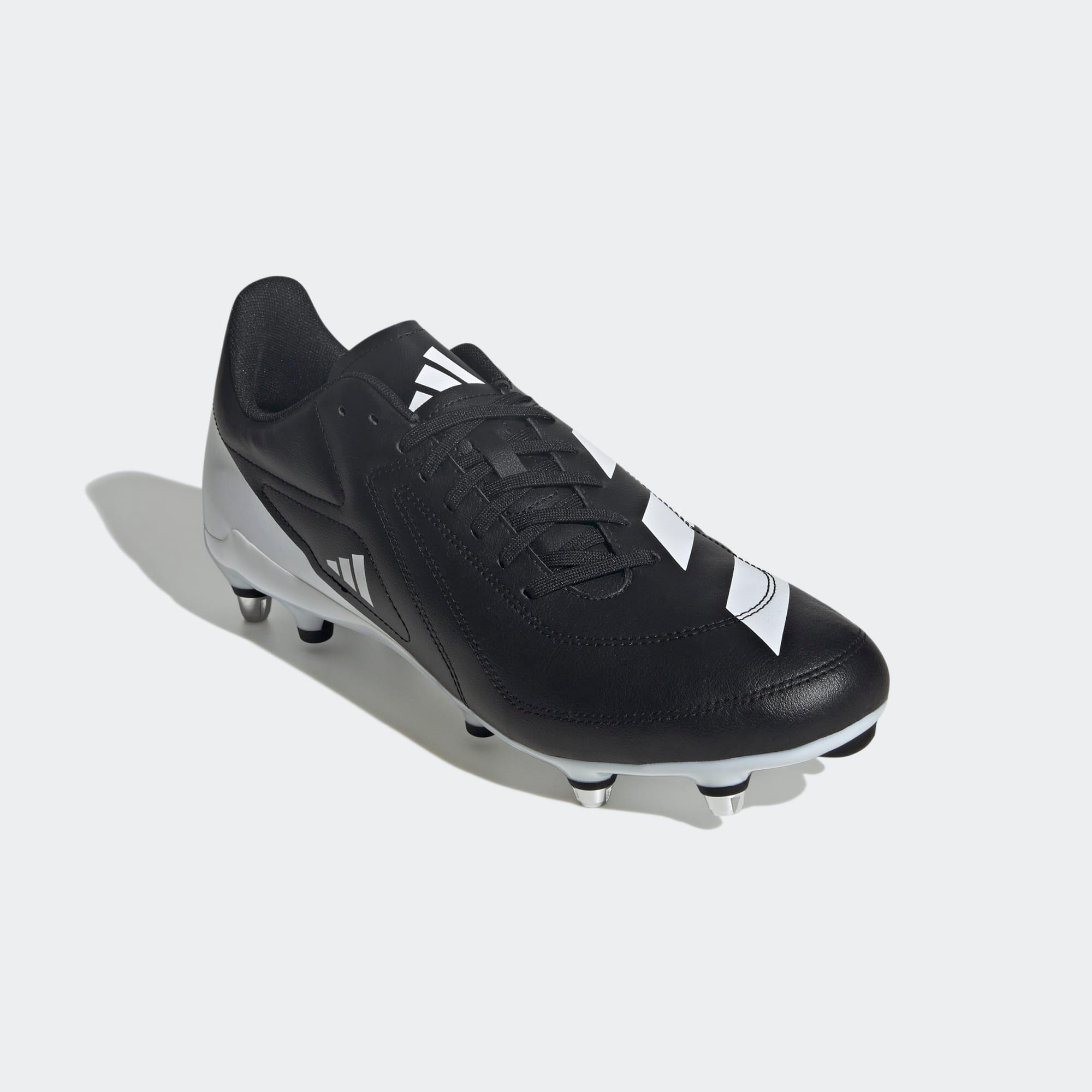 Chuteiras Híbridas de Rugby Adulto RS15 SG Hybride Preto/Branco 7/9