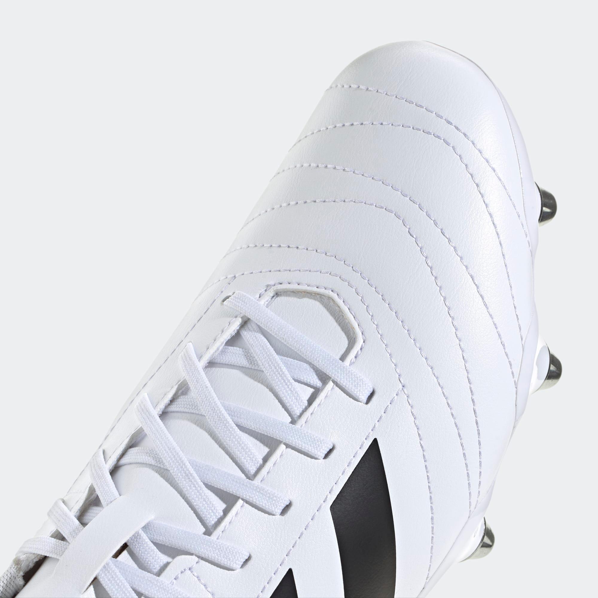 Rugbyschoenen voor volwassenen Kakari SG schroefnoppen wit 7/9