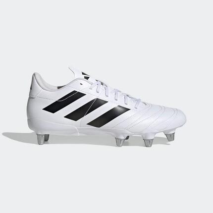 Crampons de rugby vissés Adulte - Adidas Kakari SG blanc